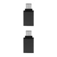 thumbnail image 3 of ZLight USB-C Type-C Male To USB 3.0 Female OTG Data Adapter Converter Computer Connector black 2Set, 3 of 6
