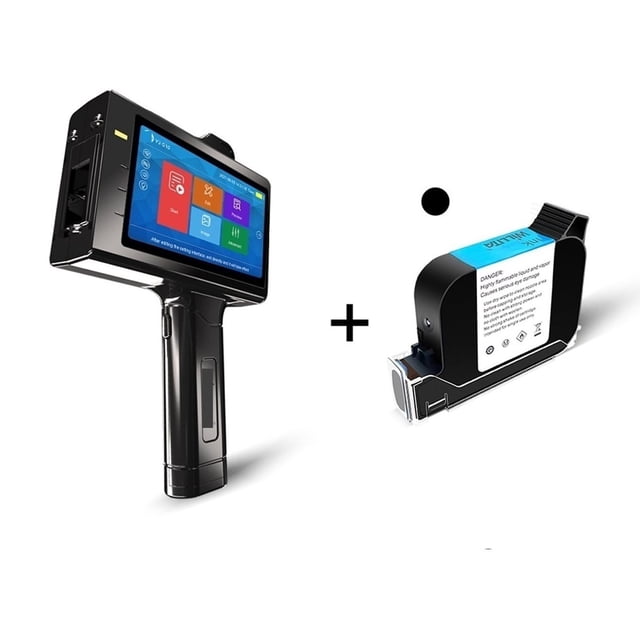 Printer Jet, 25.4mm Intelligent Handheld Inkjet Printer Is Portable, Can Print Logo, Barcode, 2D Code, Etc., Easy To Operate. ,Fast Printing