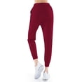 thumbnail image 2 of Hat and Beyond Women's Casual French Terry Lightweight Sweatpants with Pockets, 2 of 5