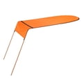 thumbnail image 1 of ziyahi Pare-Soleil de Bateau en Polyester Portable Universel Réutilisable Pare-Soleil de Canot Extérieur Activité Bateau Pêche Auvent avec Sac de Rangement Orange, 1 of 7