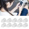 thumbnail image 1 of Dual Layer Ear Dome, Anti Static, 10 Pcs, Silicone, Soft Material, Comfortable, Enhanced Sound Amplification, Closed Sealing, Promotes Healthy Hearing, Replacement Supply, 1 of 8