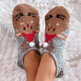 thumbnail image 5 of Gibobby Calcetines navideños Calcetines de suelo de otoño e invierno para mujer, calcetines gruesos antideslizantes para , zapatos cálidos y de felpa, calcetines de Yoga (Gris, Unitalla), 5 of 5