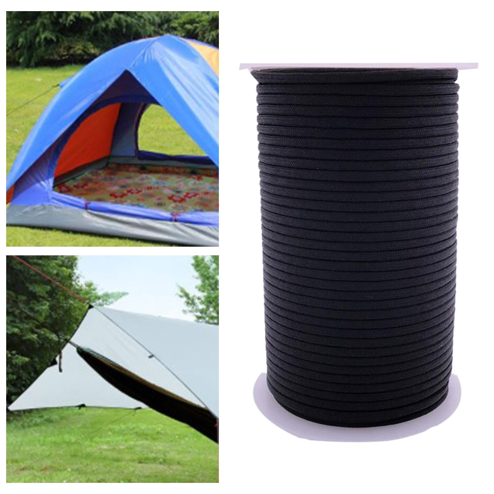 Corde de parachute bleu marine 550, 100 % nylon, 4,50 m, fabriquée aux États-Unis - France