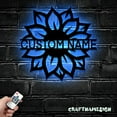 thumbnail image 4 of Craftnamesign Custom Ironworker Welding Metal Wall Art LED Light, Welder Name Sign, Workshop Decor, 4 of 5