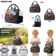 thumbnail image 5 of DISNIMO Basketball Printed Boys Backpack, 17 Inch Large School Bag with Lunch Box and Pencil Case Set Lightweight 3pcs Kids School Backpack Set, Back to School Supplies, 5 of 7