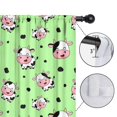 thumbnail image 4 of Blackout Kids Curtains,Green Cow Spot Pattern Childrens Insulated Curtains Set Of 2,Bedroom Essentials,Toddler Room Decor 42x84in(106x213cm), 4 of 5
