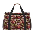 thumbnail image 1 of Balery Leaf And Fruit Bolsa de Gimnasio para Mujeres, Bolsa de Viaje con Bolsillo Húmedo, Bolsa de Fin de Semana para Mujeres, Bolsa de Viaje Resistente al Agua, 1 of 7