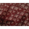 thumbnail image 4 of oneOone Silk Tabby Fabric Floral Block Print Fabric BTY 42 Inch Wide, 4 of 4