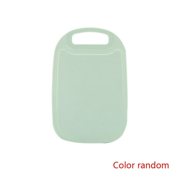 fashionhome Non-Slip Cutting Board Wheat Straw Kitchen Anti-Mildew Chopping Block Chopping block with handle with Handle Random Color