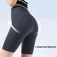 thumbnail image 4 of WEHUSE Biker Shorts Women 5" Tummy Control Workout, 4 of 7