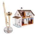 thumbnail image 4 of Modelo De Trombón De Casa De Muñecas, Modelo De Trombón En Miniatura De Simulación, Latón Dorado, Duradero, Fino, Detallado Para Accesorios De Casa De Muñecas, 4 of 8