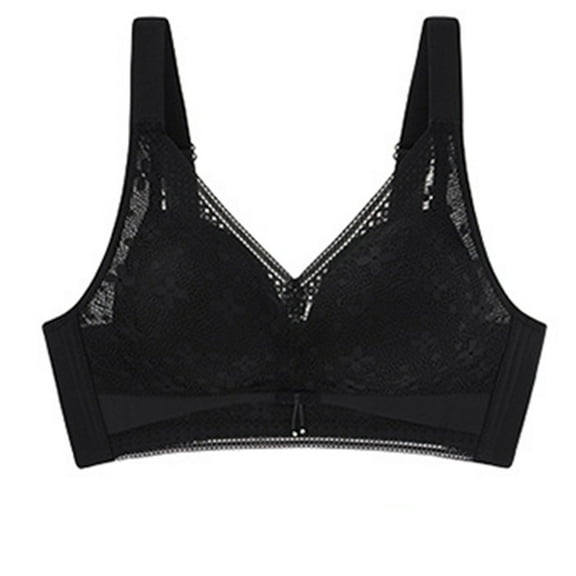 Summer Savings Clearance 2025! TAGOLD Womens Plus Size Bra Clearance,Summer Casual Bras for Womens,Womens Solid Lace Lingerie Bras Plus Size Underwear Bralette Bras Comfortable Bra