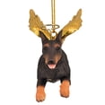 thumbnail image 5 of Honor the Pooch: Doberman Holiday Dog Angel Ornament, 5 of 7