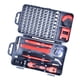 thumbnail image 4 of Juego de destornilladores de Tuerca Cola 115-IN-1 de acero para reloj y reparación de teléfonos móviles Gris oscuro, 4 of 8