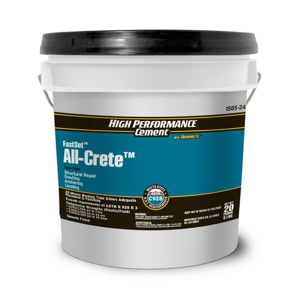 Quikrete FastSet AllCrete Anchoring Cement 20 lb.