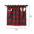 thumbnail image 3 of Oven Skirt Curtain with Tie Top, Farmhouse Decorative Stove Door Panel Curtain, Rustic Kitchen Decor for Country Home Kitchen Decoration, 3 of 6