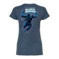 thumbnail image 2 of Marvel Black Panther - Comic Book Cover Oversized - Juniors Fitted Graphic T-Shirt, 2 of 5