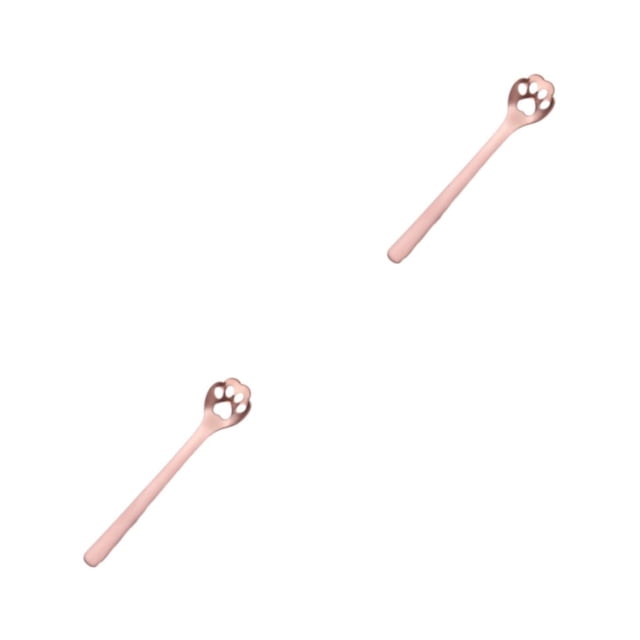 Wosthever Cuchara de té Premium para té y helado adecuada para bares y cafeterías cuchara de acero inoxidable cuchara de azúcar para té Type6 NO6