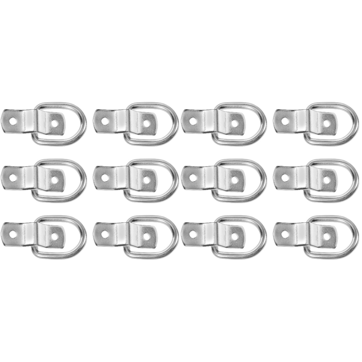 NUOLUX 12 pcs D Ring Tie Down Heavy Duty Anchor Lashing Ring Floor