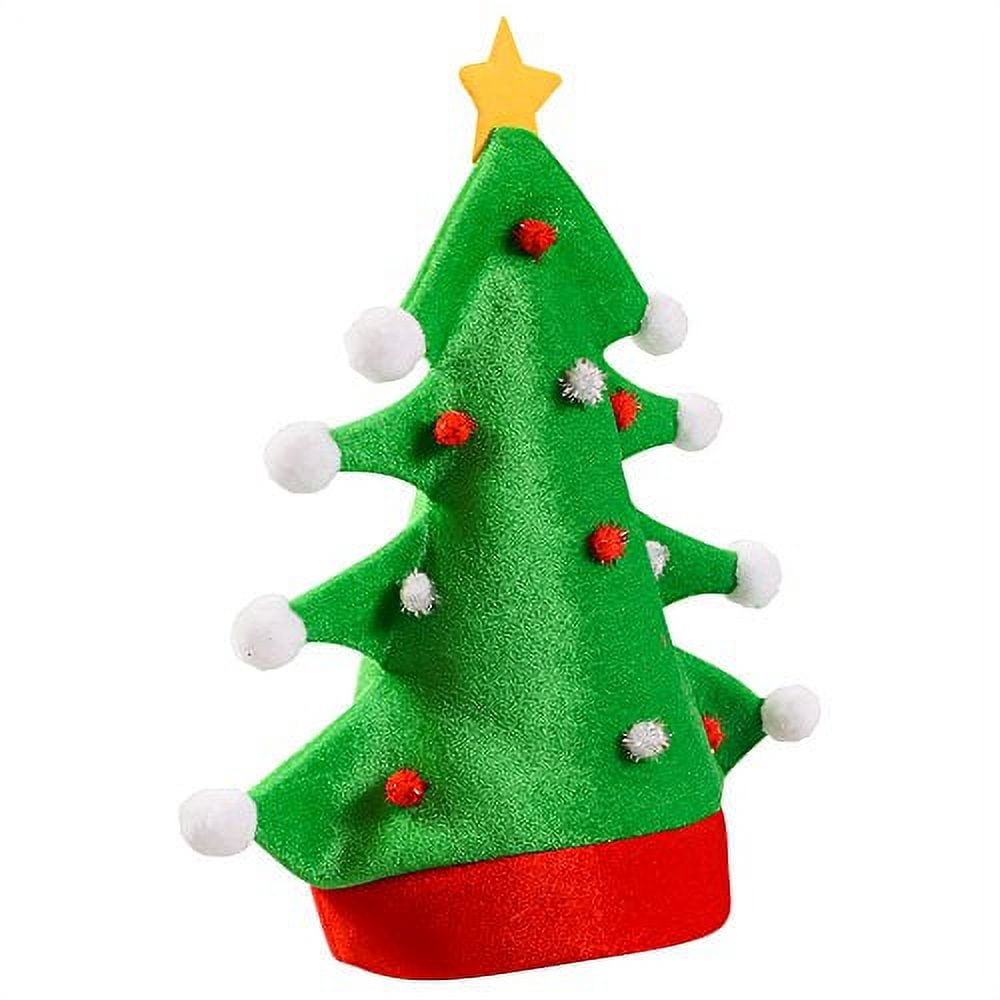 Funny Party Hats Christmas Hat - Adult Christmas Tree Hat - Novelty Hats