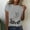 Grey, variant on Women's Short Sleeve T-shirt Women'S Spring Round Neck Dandelion Printed Loose Casual Short Sleeved T Shirt,Blue Women's Short sleeve T-shirt XL