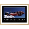thumbnail image 2 of United We Stand Inspirational Quote and Motivational Poster, Framed Art Print Wall Art Sold by ArtCom, 2 of 3