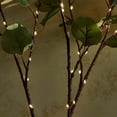 thumbnail image 4 of Sruoe Twinkling Tree Garland, 7ft Fairy Light Olive Vine Garland with Lights Battery Operated, Lighted Artificial Olive Garland Easter Decorations for Fireplace Christmas Thanksgiving Home Decor, 4 of 6
