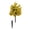 Yellow, variant on Artificial Violet Flower Stake Realistic Faux Field Greenery for Outdoor Garden Courtyard Decoration