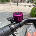 thumbnail image 4 of Timbre de bicicleta de aleación mini, timbres de bicicleta de sonido fuerte y claro para adultos y niños, se adapta a manillar de bicicleta de 7/8 pulgadas, color morado Sailing  Electrónica, 4 of 4
