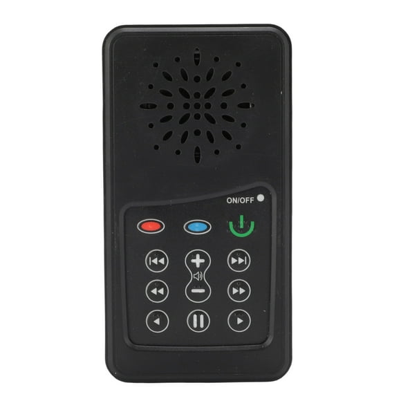 8G Solar Powered Scripture Player, Handheld 500mAh Battery Operated Rechargeable Scripture Reader for Indoor Outdoor, Solar Charging Electronic Bible