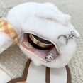 thumbnail image 3 of Jiibva Plush Duck Shoulder Bag Cute Stuffed Backpack Adult Decor Accessories Purse Duck Crossbody Bags Cartoon Messenger Bag for individual(s) Women, 3 of 7