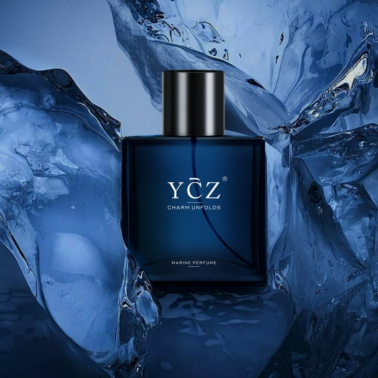 Ycz Charm Unfolds Marine Perfume for Men, 1.7 oz. Long