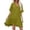 Z-Green3, variant on JIAYUE Women's Swimwear Cover-Ups V Neck Ruffle Half Sleeve Knee Length Solid Color Comfort Sexy Casual Loose Bathing Suit Cover Up Dresses