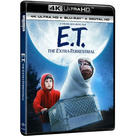 E.T. The Extra-Terrestrial (4K Ultra HD + Blu-ray + Digital (Best Blu Ray Extras)