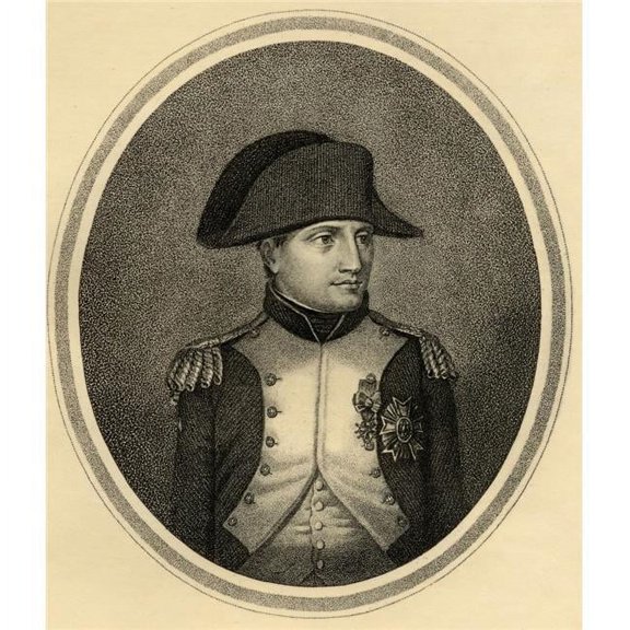 Napoleon I, Emperor of The French. 1769 - 1821 Photo-Etching After The Painting by Robert Le Fvre From The Book - Lady JacksonS Works XIII The Court of The Tuileries I Published London 1899 Poster