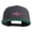 Dark Grey, variant on Cardinal Tetra Embroidered Wool Blend Prostyle Snapback Cap - Dark Grey OSFM