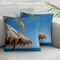 thumbnail image 3 of Thatch-Roof Hut-Guanacaste Gold Coast-Costa Jim Goldstein Design Pillowcase, 3 of 5