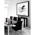 thumbnail image 4 of "Ursula - Black Octopus" Framed Painting Print, 4 of 4
