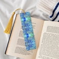 thumbnail image 4 of Kdxio Peacock Print Metal Tassel Bookmarks,Perfect Gift for Art Lovers and Bookworms Metal Bookmarks for Women, 4 of 8