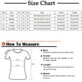 thumbnail image 3 of 2023 Women's Floral Tunic Tops Casual Blouse V Neck Short Sleeve Buttons Up T-Shirts, 3 of 6