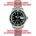 thumbnail image 5 of BEZEL & INSERT COMPLETE KIT FOR ROLEX SUBMARINER CERAMIC MODEL 116610 GREEN, 5 of 5