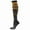 Gold, variant on AJGRHE Women's Stockings Unisex Gradient Compression Socks Mid Tube for Outdoor Sports Movement Mixed Style Athletic Socks for Men and Women 3PCS Orange S