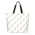 thumbnail image 1 of Fotbe Leopard Print Bolsa Tote Estética de Lona con Estampado para Mujer - Bolsa Reutilizable de Hombro Casual para Vacaciones, Compras, Trabajo y Gimnasio, 1 of 8