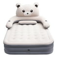 thumbnail image 2 of Queen Size Mattress, Comfort High Blow up Airbed for Camping & Home (Bear 47in), 2 of 9