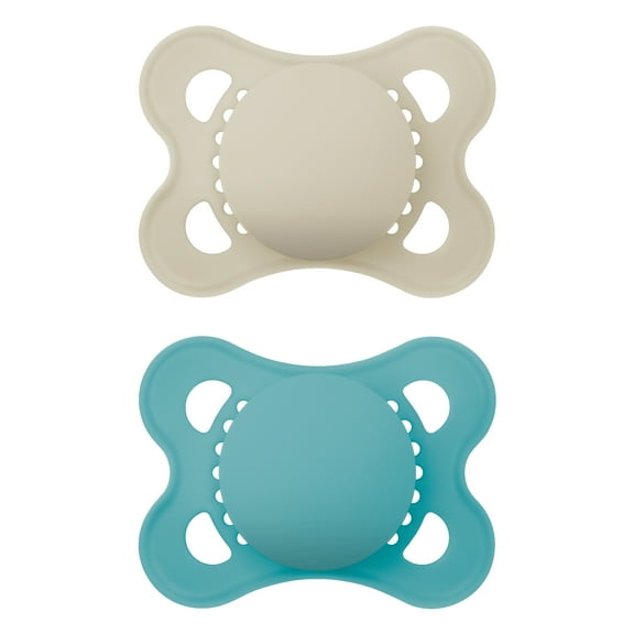 MAM Original Matte Pacifier, 0-6 Months, 2 Pack