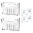 thumbnail image 4 of Primegos Kitchen Cabinet Door Storage Box 7kg Load Capacity Self-Adhesive Wall Mounted Kitchen Cupboard Organizer, 4 of 8
