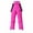 Hot Pink, variant on QHFBli Mens Ski Pants Snow Snowboard Pants Waterproof Insulated Baggy Windproof Hiking Winter Warm for Men Women