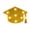 Yellow, variant on Grad Cap Light Up Decor, Home Bar Bedroom Decor, Marquee Grad Hat, Graduation Cap Lights, Battery Operated Marquee, Grad Party Centerpiece, Light Up Graduation Cap, Doctoral Tam Decor