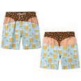 thumbnail image 2 of Daddy Trunks Mens Swim Trunks Funny Novelty Beach Humor Shorts for Men, 2 of 9