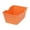 Orange, variant on Mini Storage Box Office Desk Organizer Small Container 6x4x3 Inch Plastic Holder For Accessories